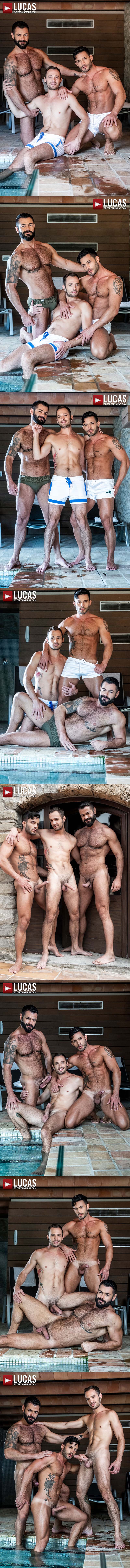 Uncut In The Great Outdoors, Scene Two (Victor D'Angelo, Drake Rogers and Andy Star) at Lucas Entertainment