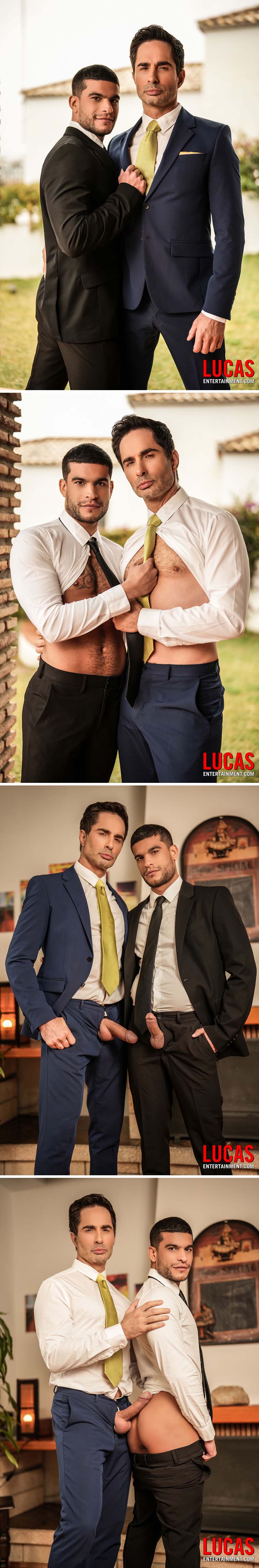 Gentlemen 33: White Collar, Blue Collar, Scene 4 (Michael Lucas Fucks Gio Pilos) at LucasEntertainment