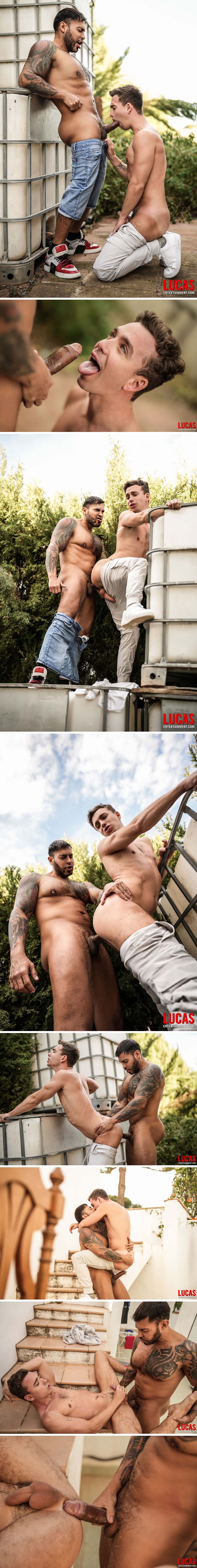 Mouth-Watering Man Meat, Scene 1 (Viktor Rom Ravages Dean Menace) at LucasEntertainment