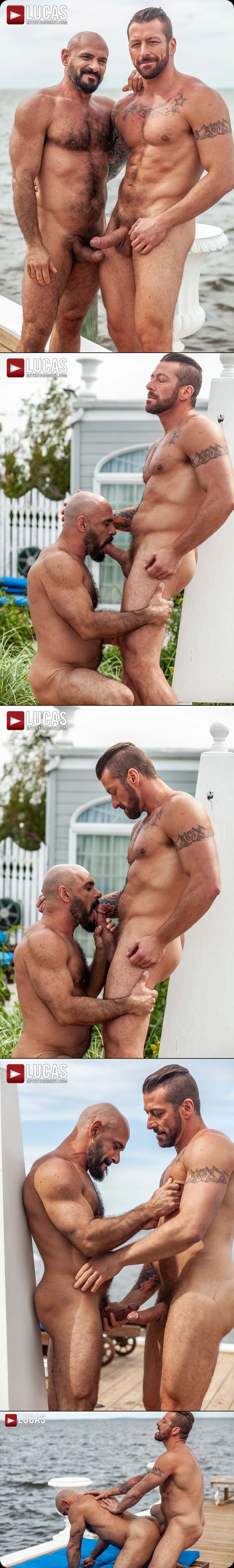 Quality Time With Daddy, Scene Four (Hugh Hunter And Gio Forte Fuck On Fire Island) at LucasEntertainment