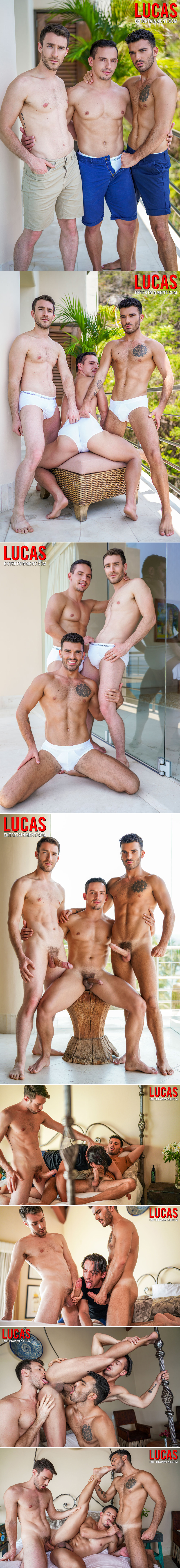 Butch and Bottoming, Scene 2 (Charlie Cherry And Pol Prince Share Steven Angel) at LucasEntertainment