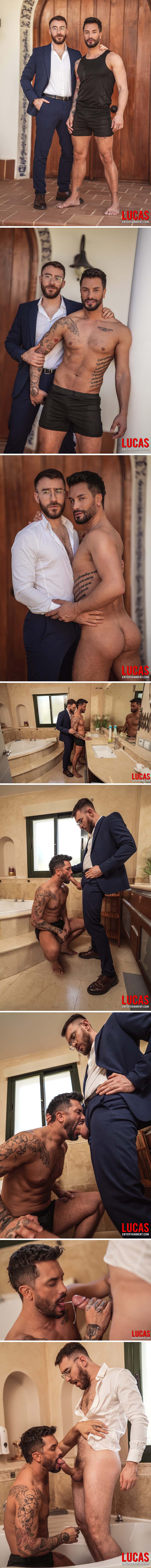 Manly Desires, Scene 1 (Charlie Cherry Pounds Andrea Suarez) at LucasEntertainment