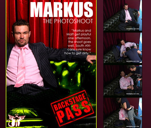 Markus' Photoshoot on MenAtPlay