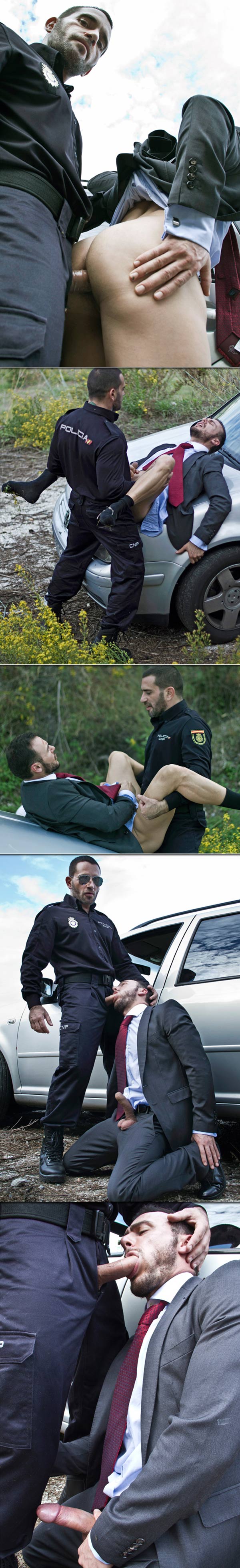 Police Corruption (starring Edu Boxer & Gabriel Vanderloo) on MenAtPlay