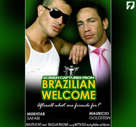 Brazilian Welcome Starring Mukhtar and Maurice on Men At Play