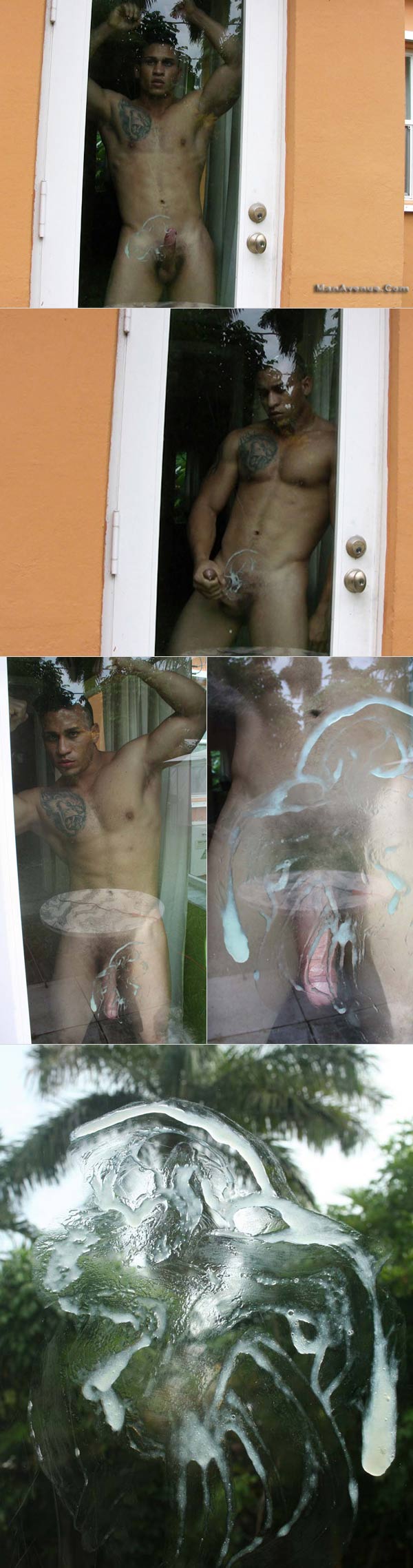 Anthony Barrera (Blowing Cum on the Backdoor) at ManAvenue