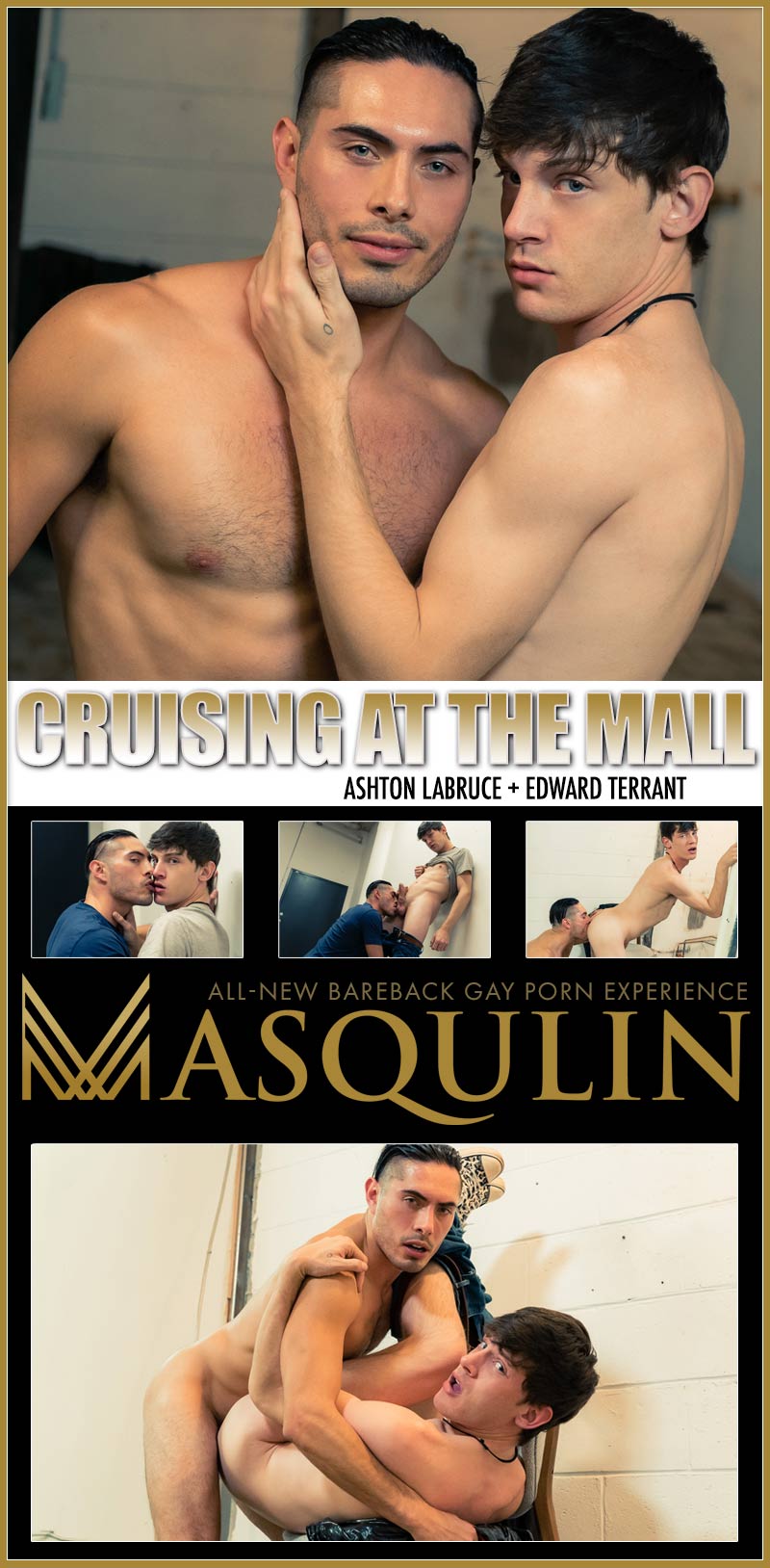 Cruising At The Mall (Ashton Labruce Fucks Edward Terrant) on MASQULIN