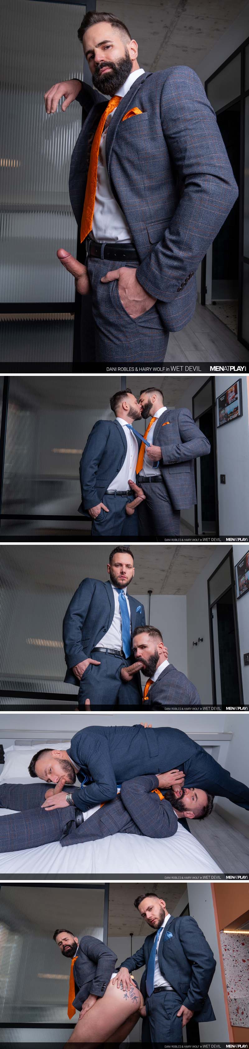 Wet Devil (Dani Robles and Hairy Wolf) on MenAtPlay