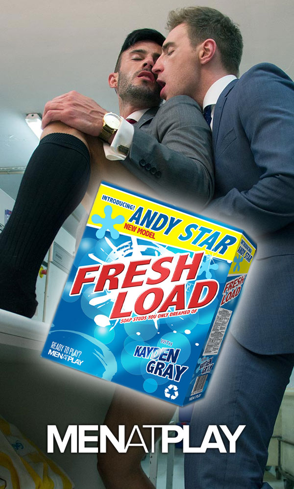 Fresh Load (Kayden Grey Fucks Andy Star) on MenAtPlay