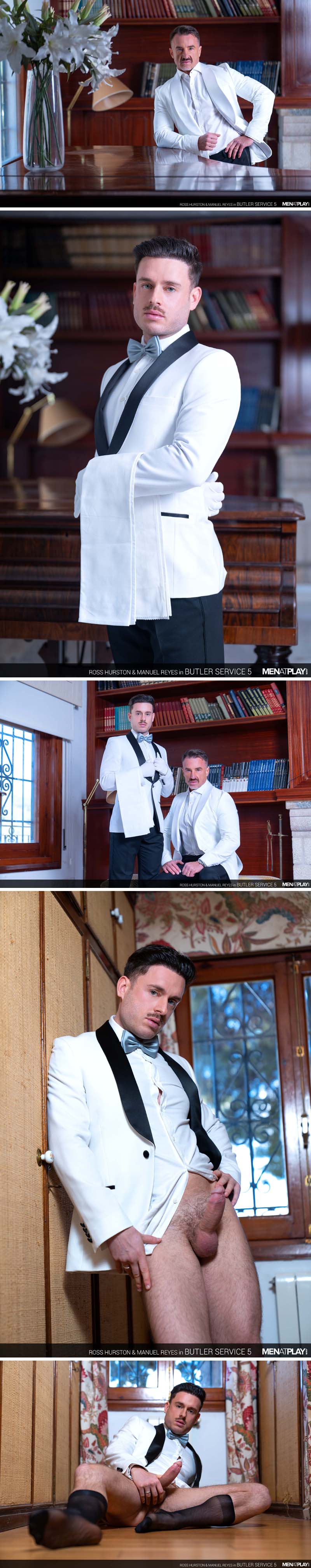 Butler Service 5 (Manuel Reyes Fucks Ross Hurston) on MenAtPlay