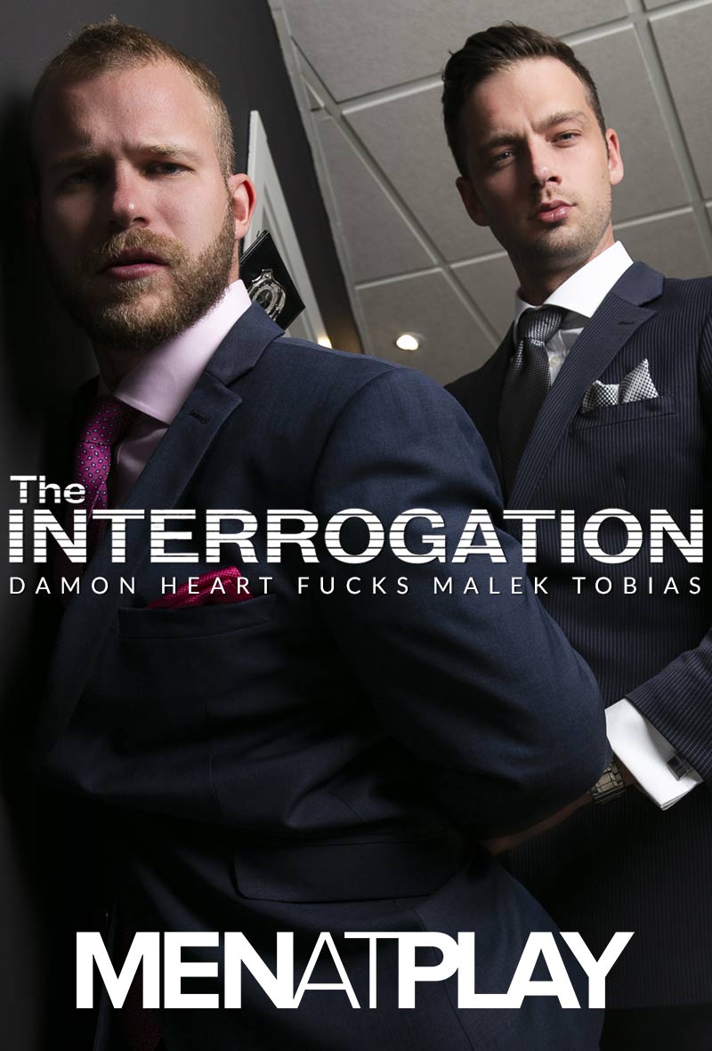 The Interrogation (Damon Heart Fucks Malek Tobias) on MenAtPlay