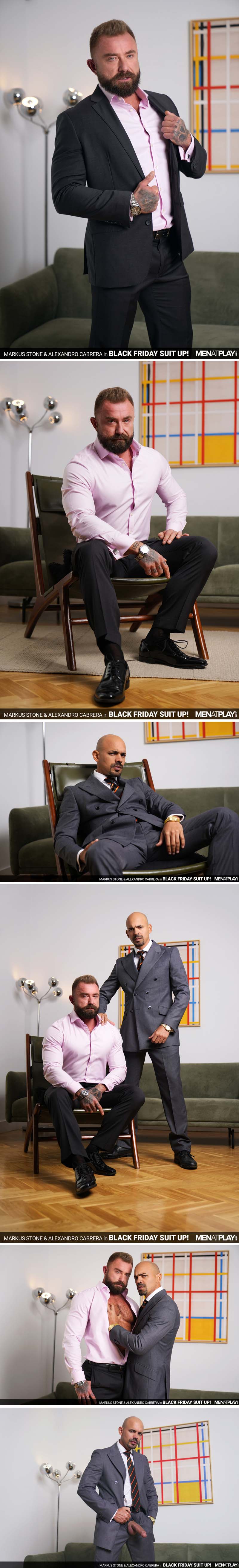 Alexandro Cabrera and Markus Stone Ignite 'Black Friday in Suit Up!’ on MenAtPlay