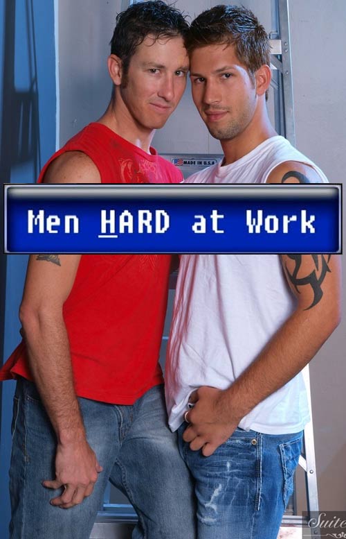 Danny Brooks & Jake Austin (Flip-Flop) at MenHardAtWork