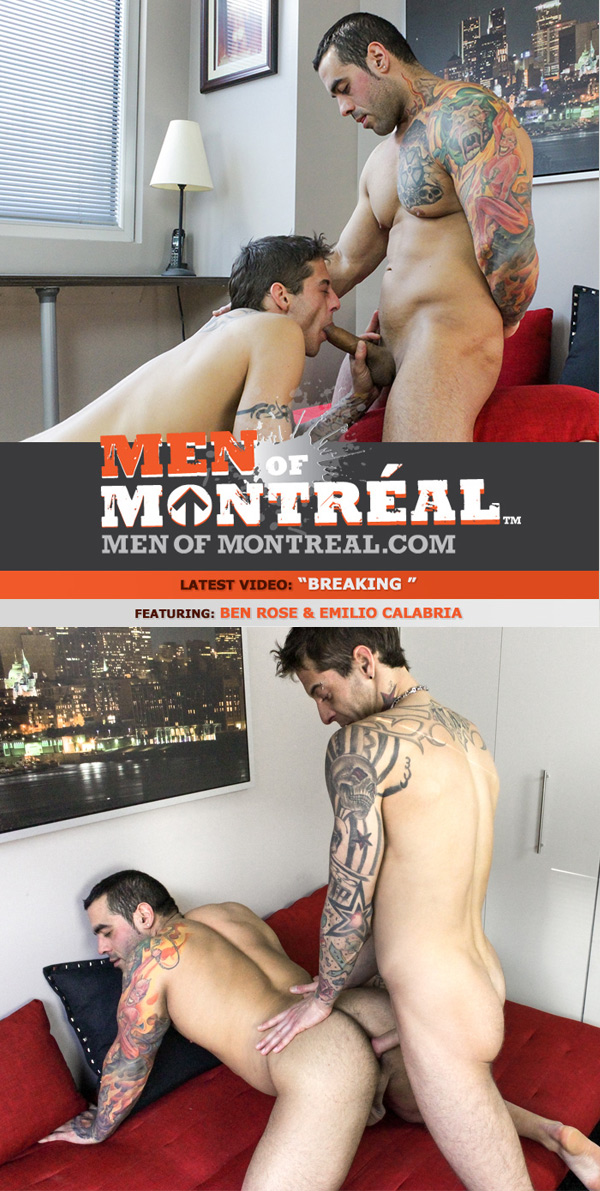 Breaking (Ben Rose & Emilio Calabria) at MenOfMontreal