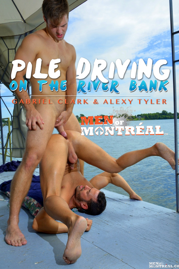 Pile Driving On The River Bank (Gabriel Clark & Alexy Tyler) at MenOfMontreal