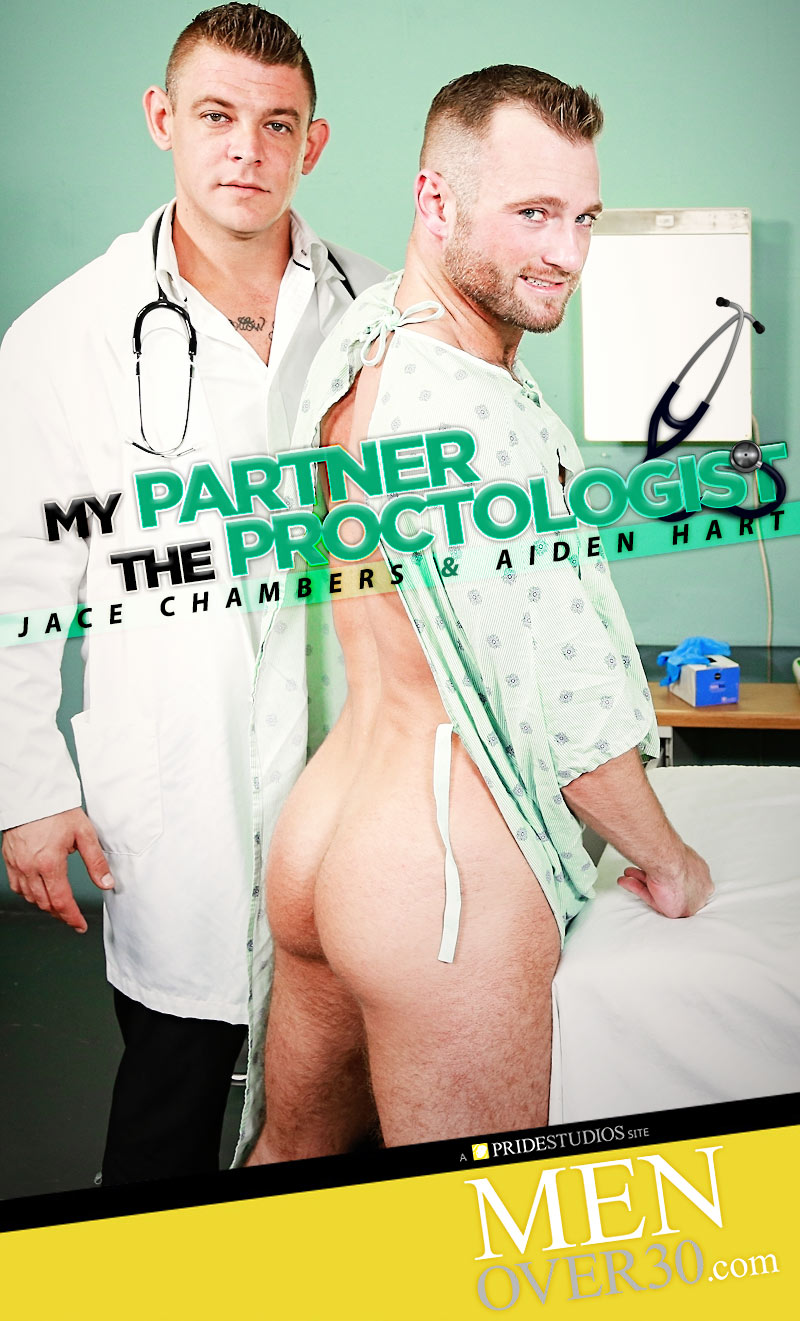 My Partner the Proctologist (Jace Chambers Fucks Aiden Hart) at MenOver30.com