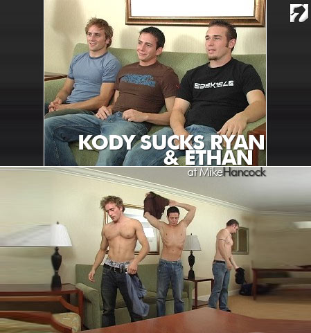 Kody Sucks Ryan and Ethan at Mike Hancock