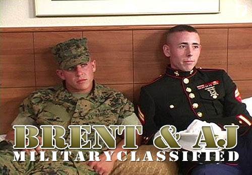 Brent & AJ at Military Classified