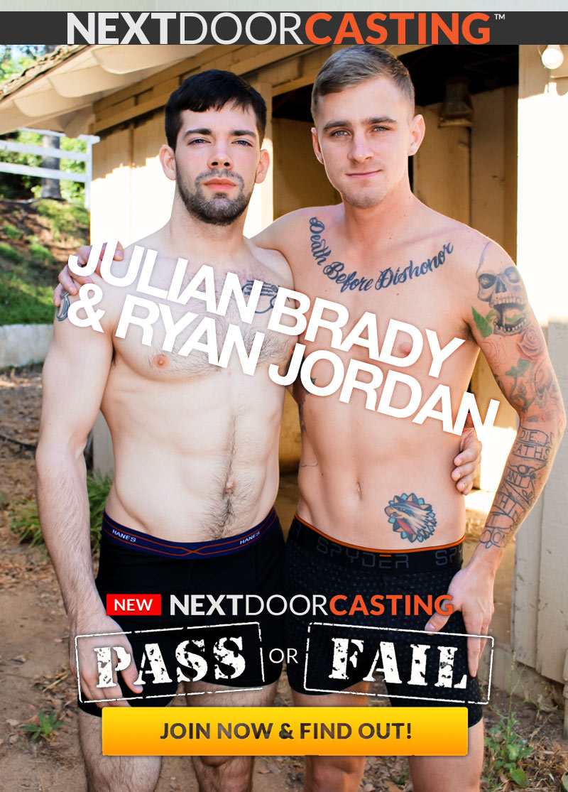 Hardcore Casting: Julian Brady & Ryan Jordan at Next Door Casting