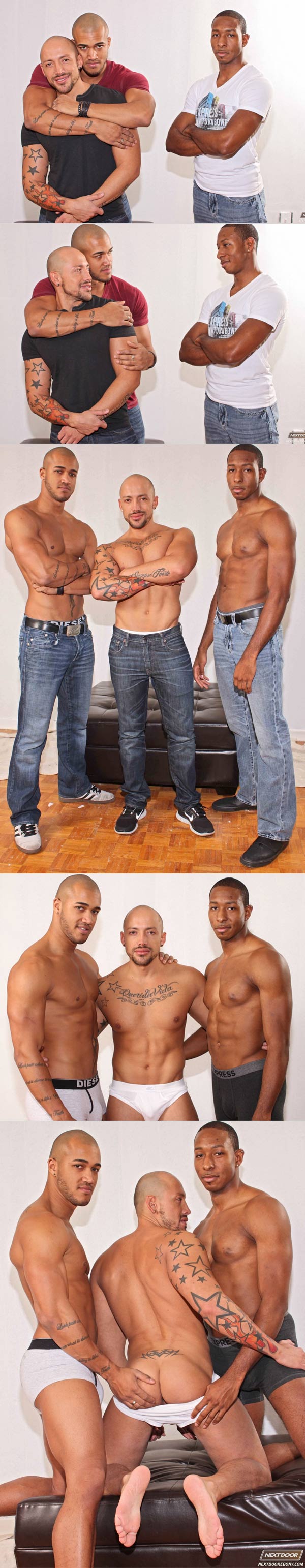 Tenant Behavior (Jordano Santoro, Kiern Duecan & Pharrell) at NextDoorEbony