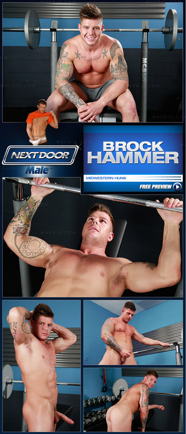 Brock Hammer (Midwestern Hunk) at Next Door Male
