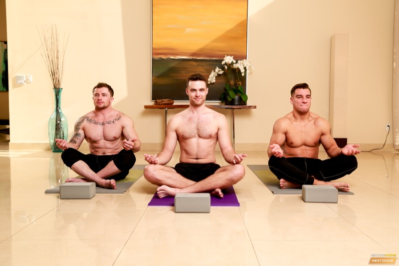 Yoga Stretched (Jordan Boss Fucks Brandon Moore) at Next Door Studios