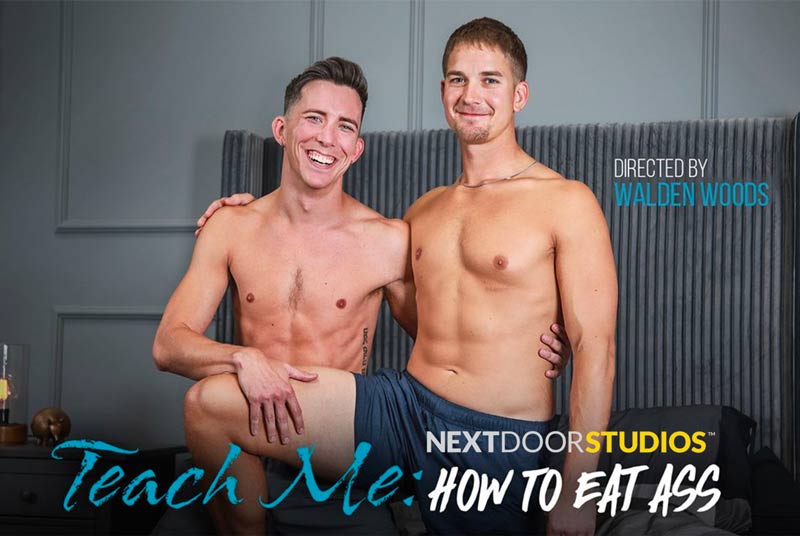 Teach Me: How To Eat Ass (Brandon Anderson and Isaac Parker Flip-Fuck) at NextDoorSTUDIOS!