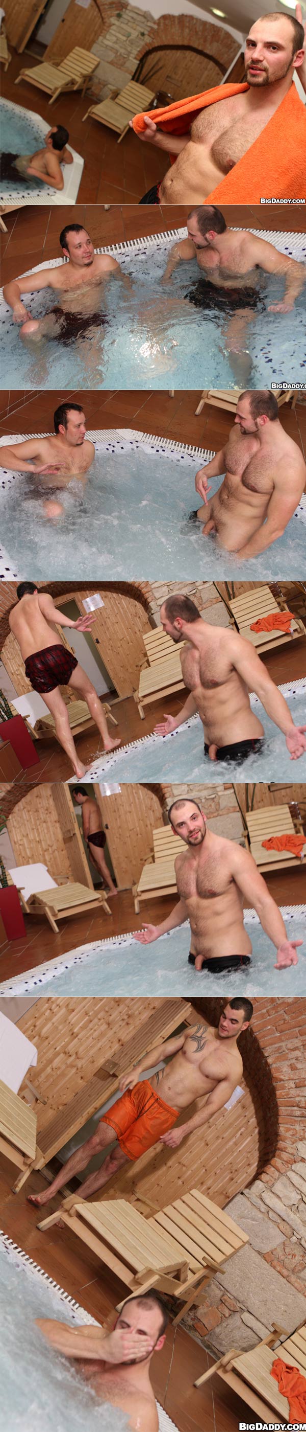 Anal Action At The Spa at OutInPublic