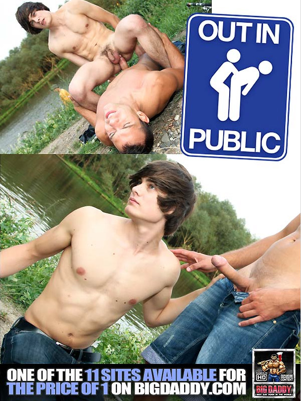 Anal Sex By The Lake (Bareback) at OutInPublic