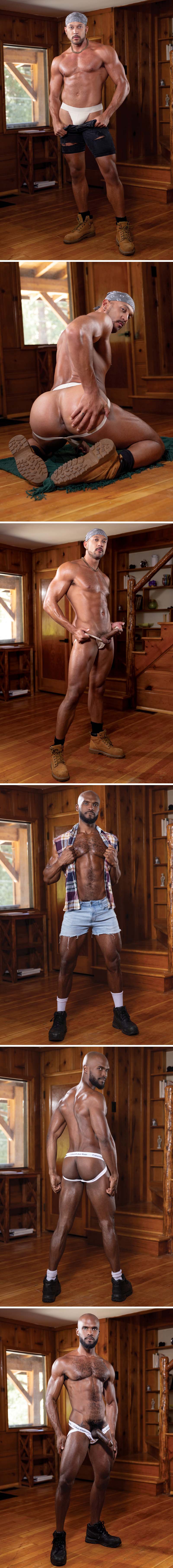 Hardwood Lodge, Scene 4 (Rocky Unleashed and Boe Jack Ryan Flip-Fuck) at Raging Stallion