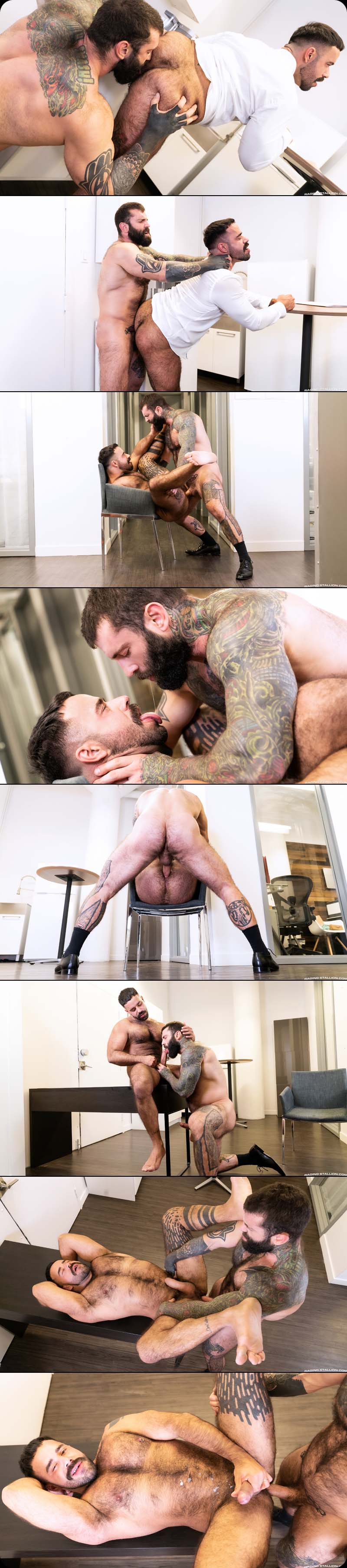 My Boss Is A Dick, Scene One (Markus Kage Tops Teddy Torres) at Raging Stallion