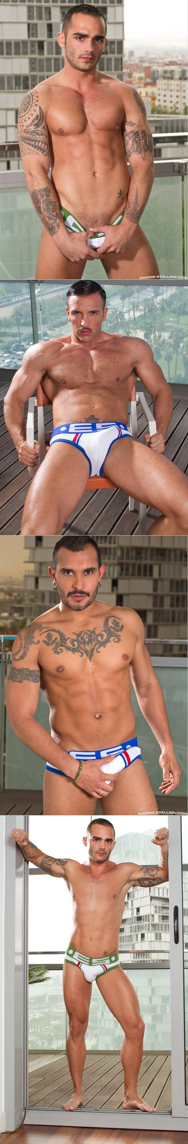 Sexo In Barcelona (Lucio Saints, Adrian Toledo & Donato Reyes) (Part 1) at Raging Stallion
