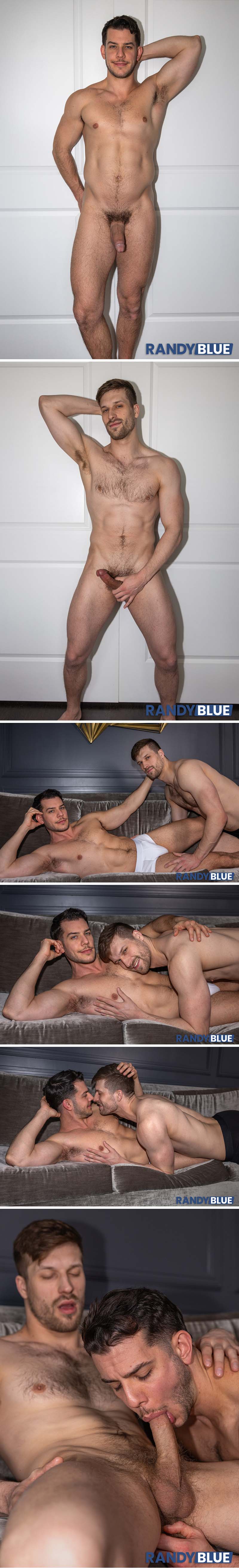 TD Graham and Dan Daniels Flip Fuck on the Couch at RandyBlue