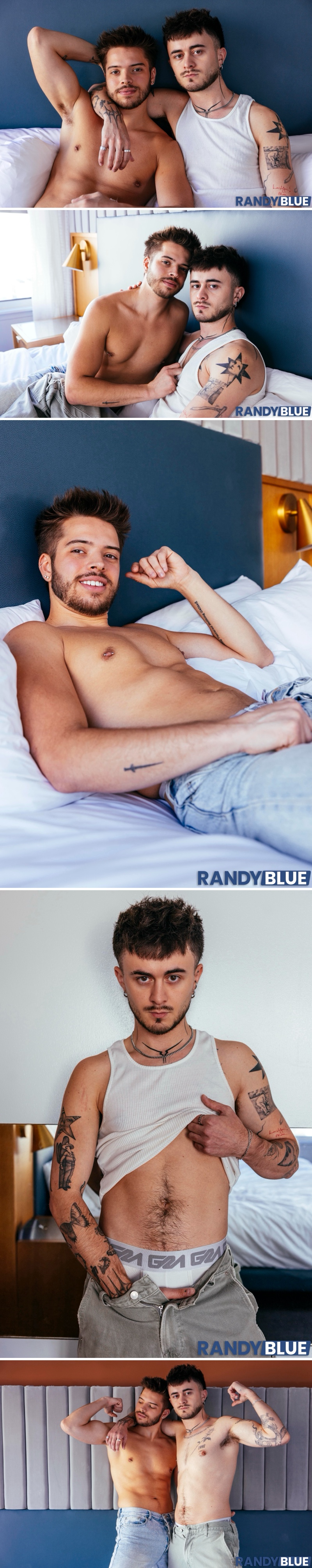 Evan Knoxx & Newcomer Nico (Mvskrat) in Flip-Fuck Debut at RandyBlue