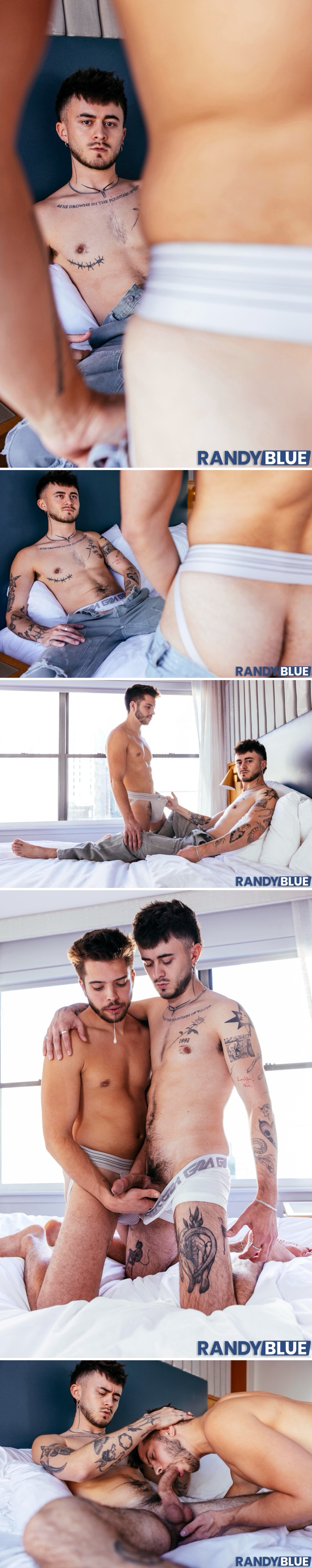 Evan Knoxx & Newcomer Nico (Mvskrat) in Flip-Fuck Debut at RandyBlue
