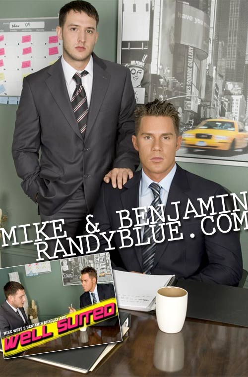 Well Suited (Starring Mike West & Benjamin Bradley) at RandyBlue.com