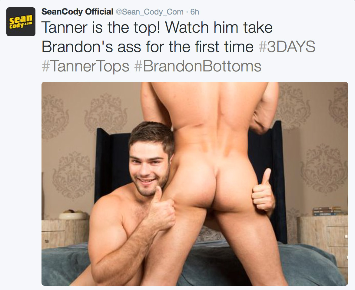 Tanner To Pop Brandon's Cherry at SeanCody