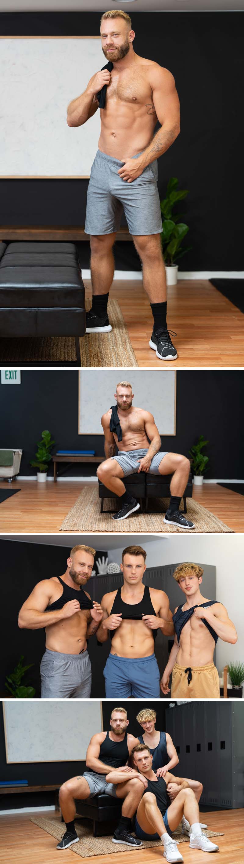 Brogan, Danny Fantasy and Ryan Rush at SeanCody