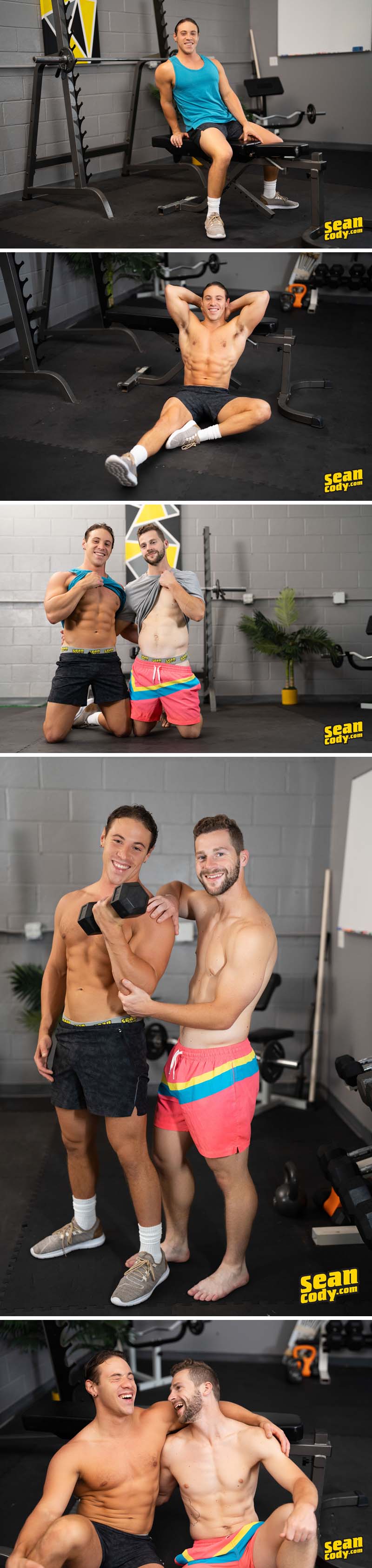 Robbie and Kyle Fletcher's Intense Gym Fuck Session at SeanCody