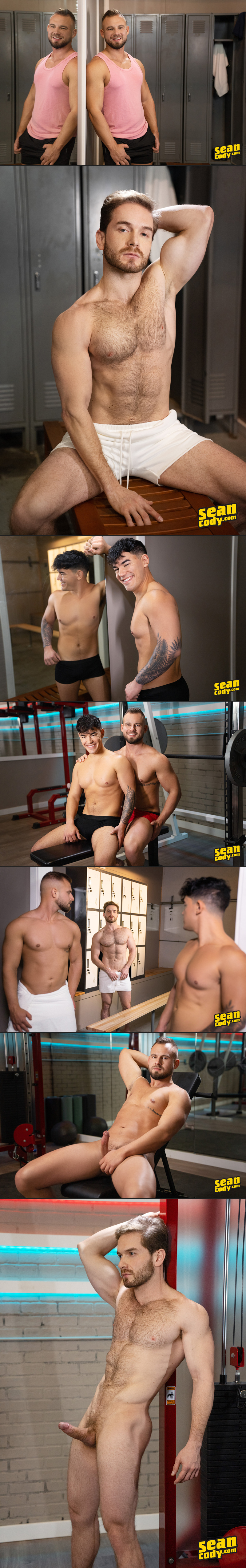 The Gym: Episode 3 (Beefy Newcomer Beck Jerks Off While Josh Fucks JC) at SeanCody