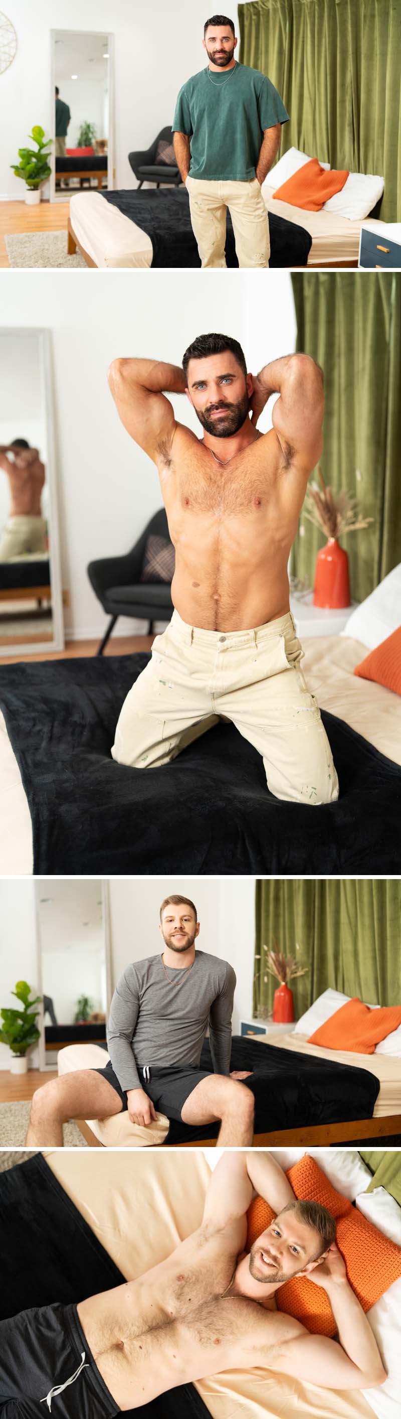 Levi Walker and Xander Larsen's Intense Bedroom Scene at SeanCody