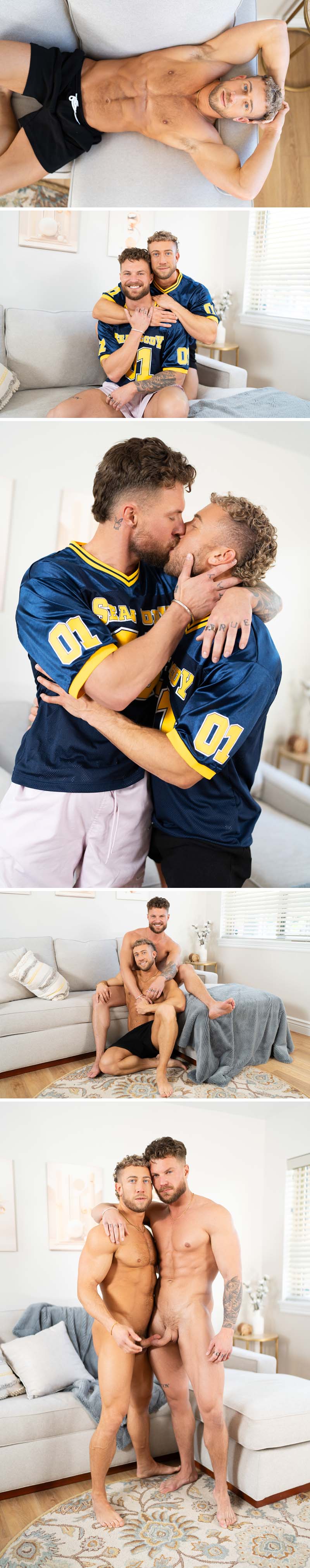 Newbies Curved King & Hunter Mason Get Hands-On In Their Hot Debut at SeanCody