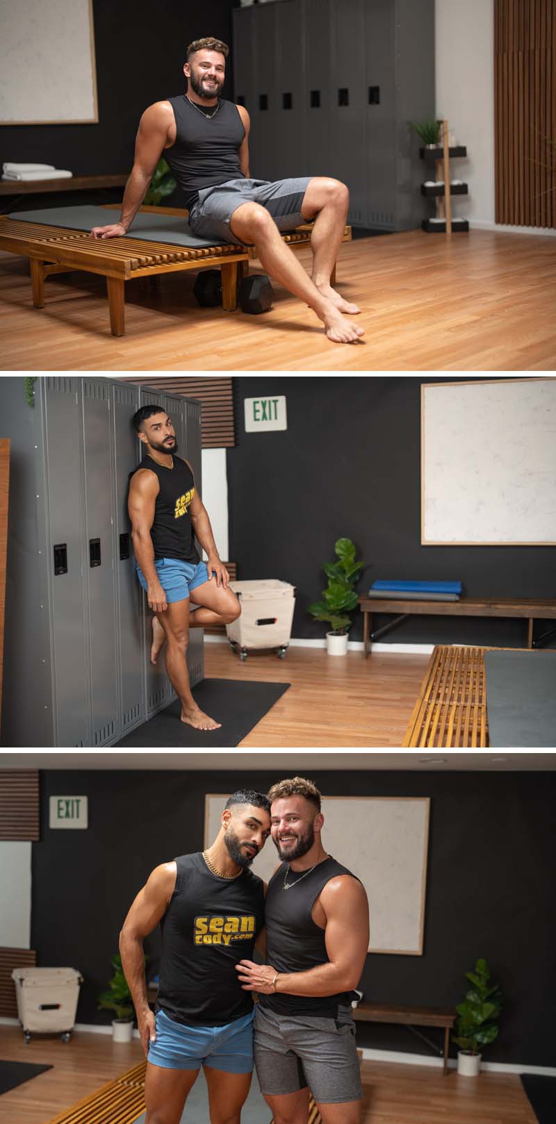 Diego Silva Bottoms for Hayden Harding in Explosive Locker Room Debut at SeanCody