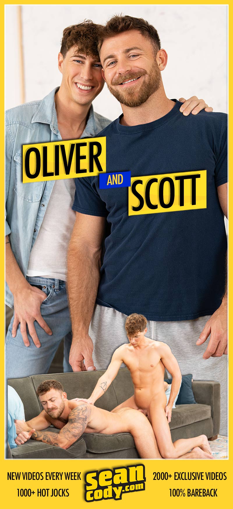 Scott Braun Gets Wrecked by Newbie Oliver Ocean at SeanCody