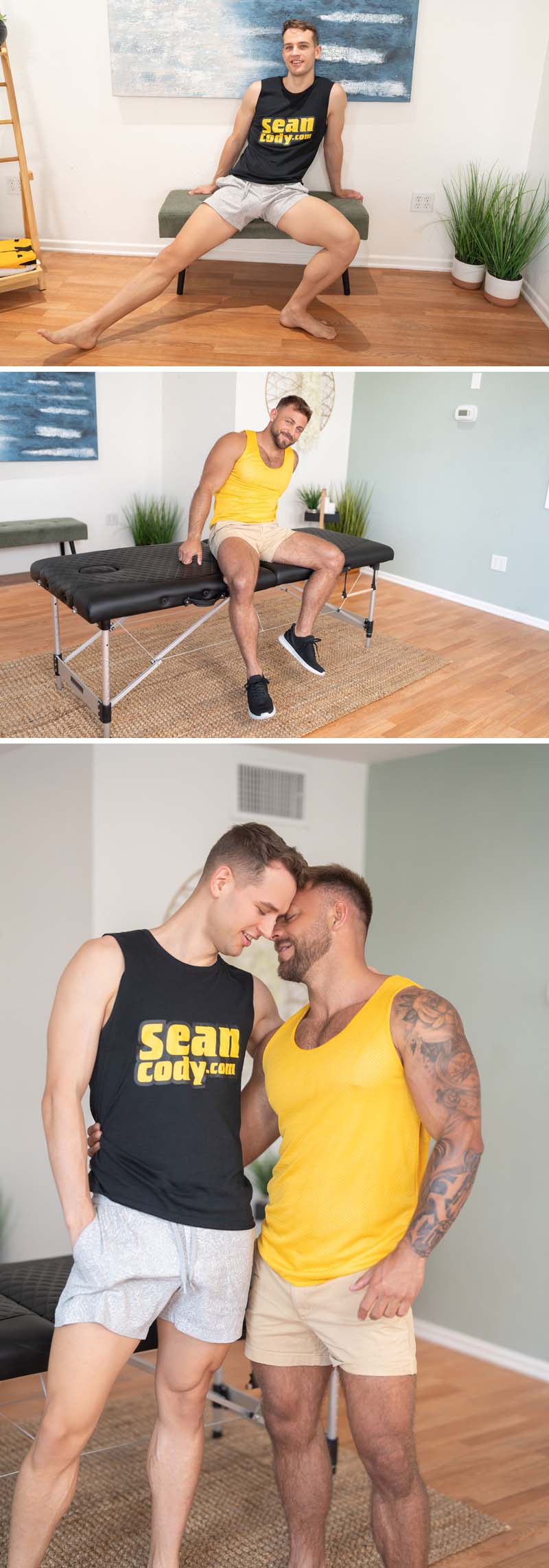 Aussie Sam Holister Massaged and Fucks Scott Braun [aka Scott Wroe] at SeanCody