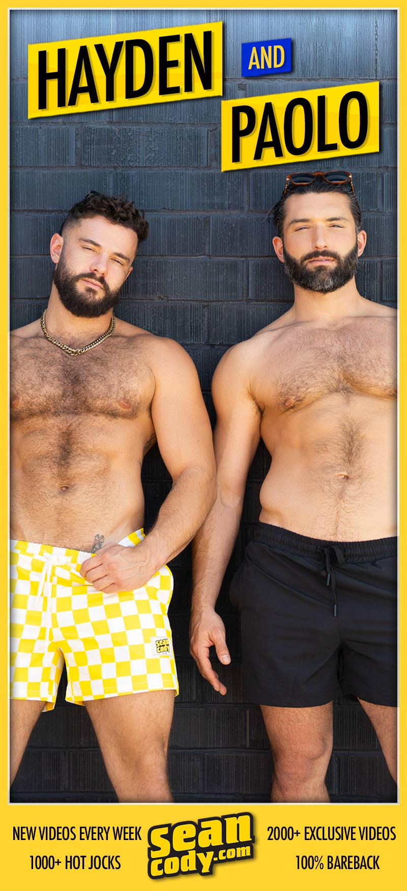 Paolo Bruni and Boyfriend Hayden Harding Get Naughty in San Diego at SeanCody
