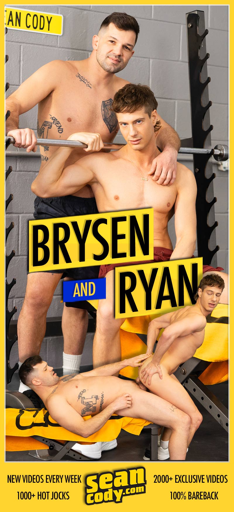 Brysen and Ryan Orion's Intense Gym Fuck Session at SeanCody