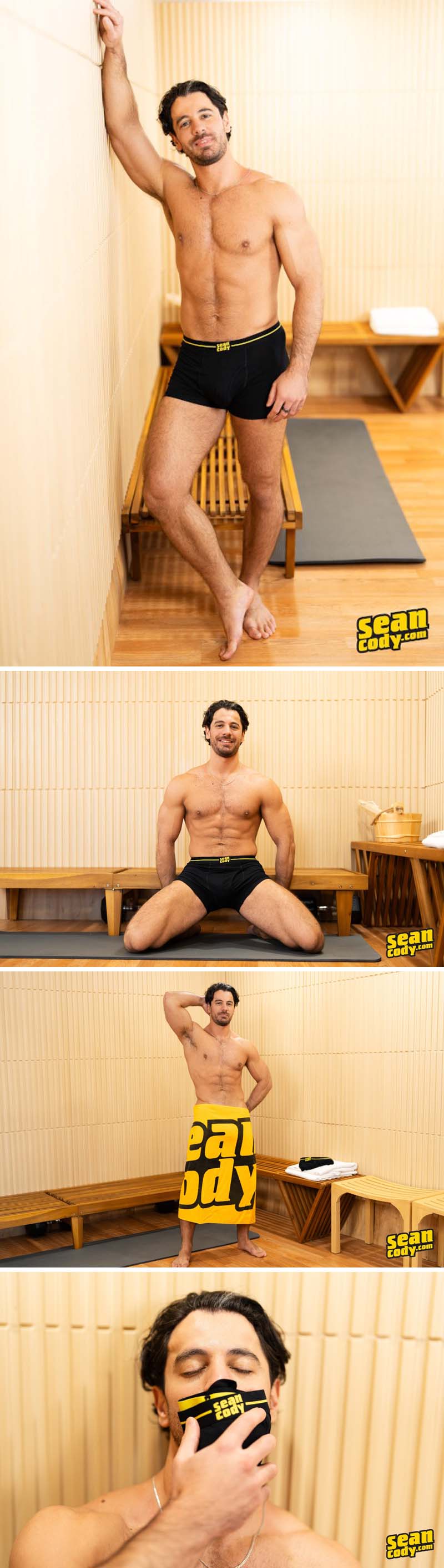 Paul Codi Takes Every Inch of Diego Silva in the Sauna at SeanCody