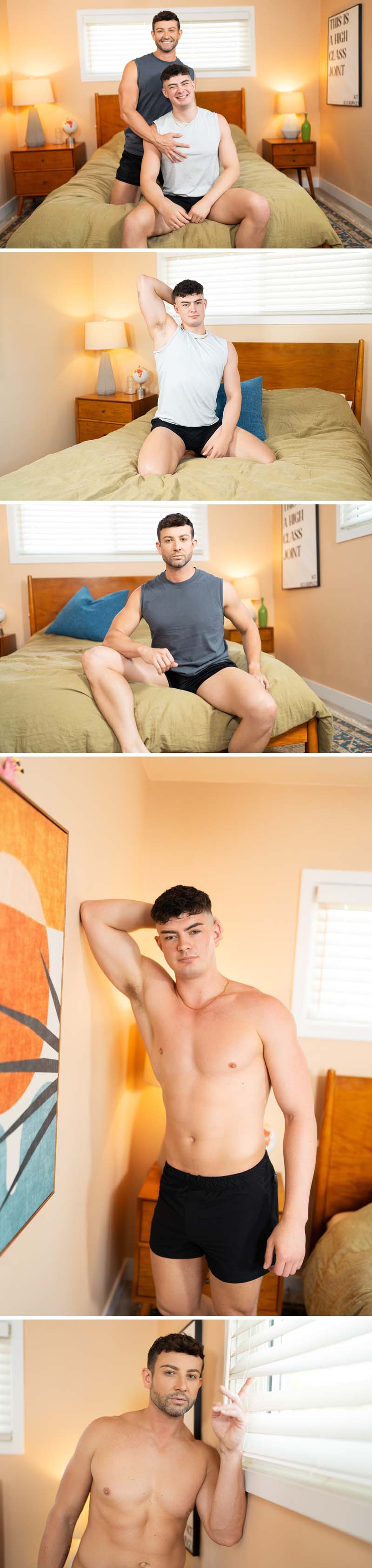 Koaty Blayne Breaks In Newbie James Ash at SeanCody