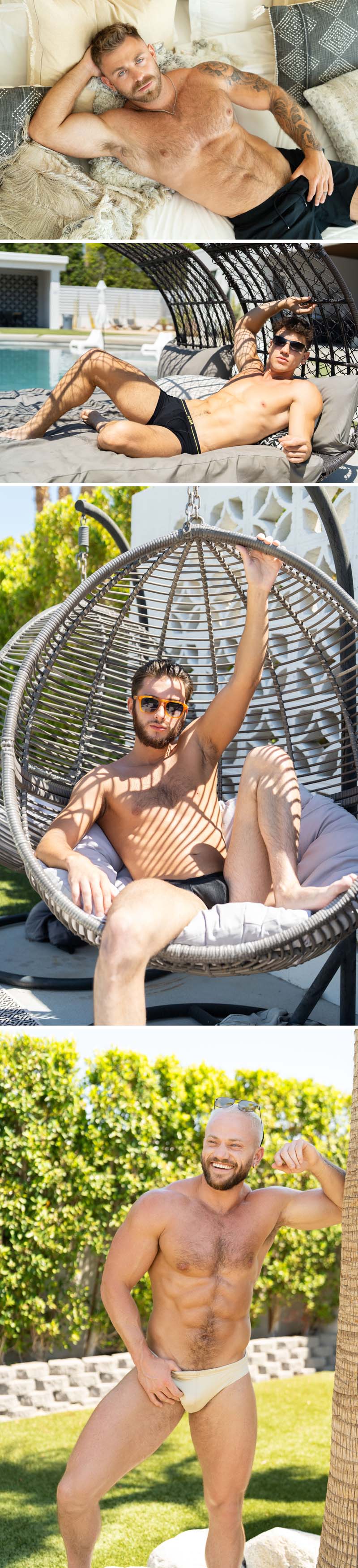 SeanCody's Oasis Orgy, Part 2: Grayson Cole Leads a Wild Vacation Blowout